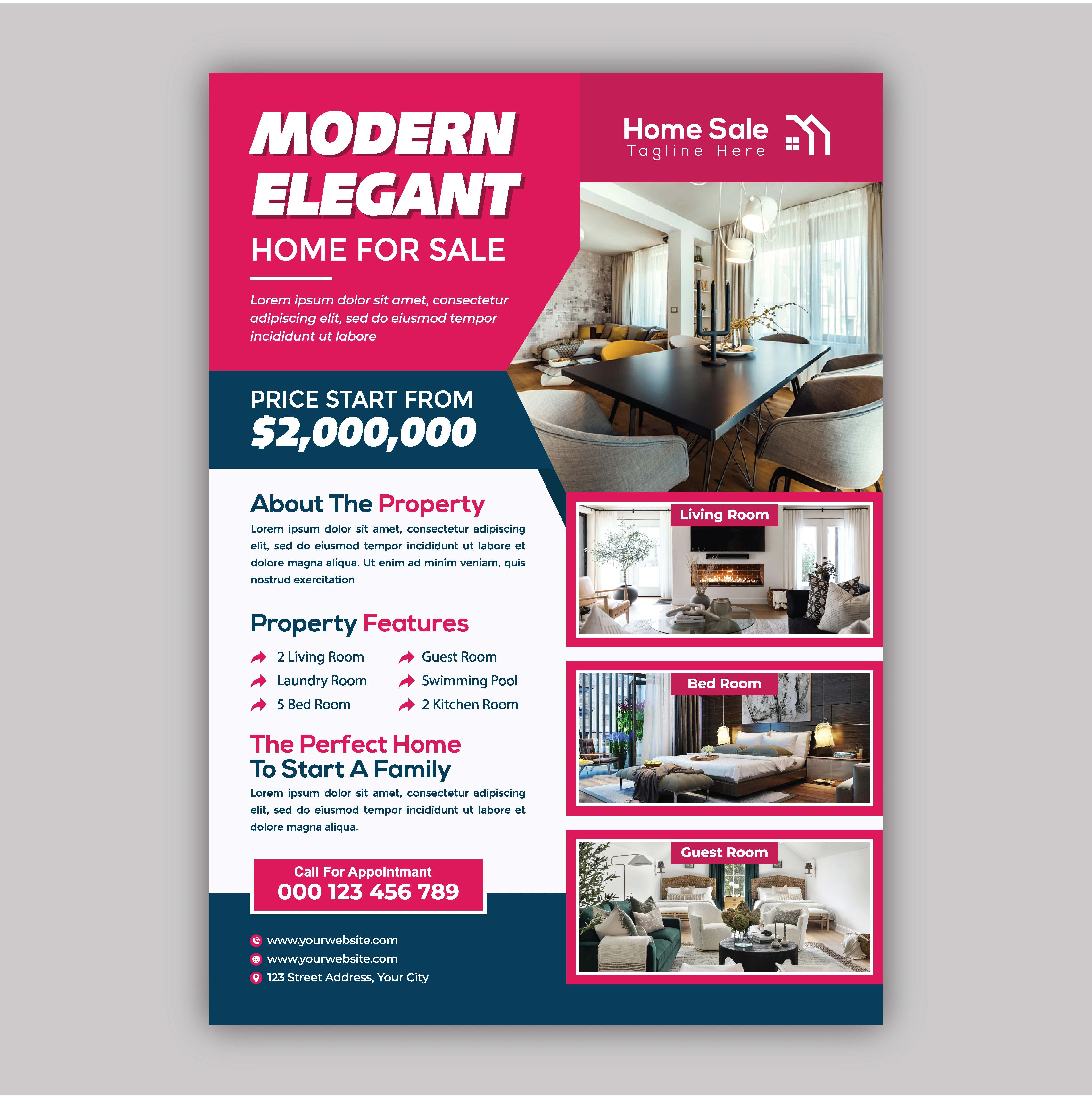 Modern Elegant Home For Sale