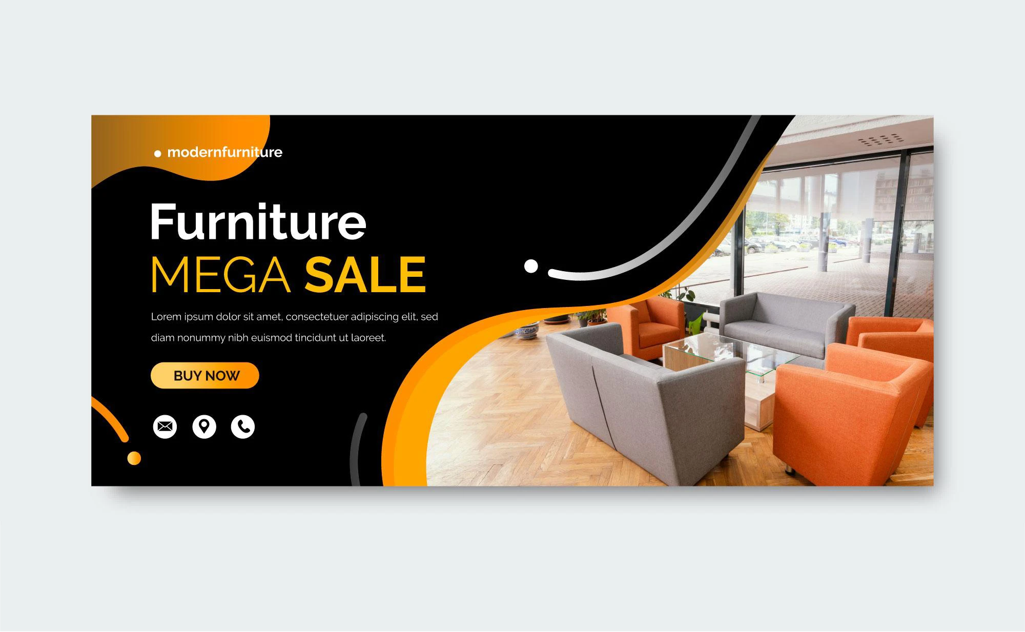Furniture Mega Banner Design