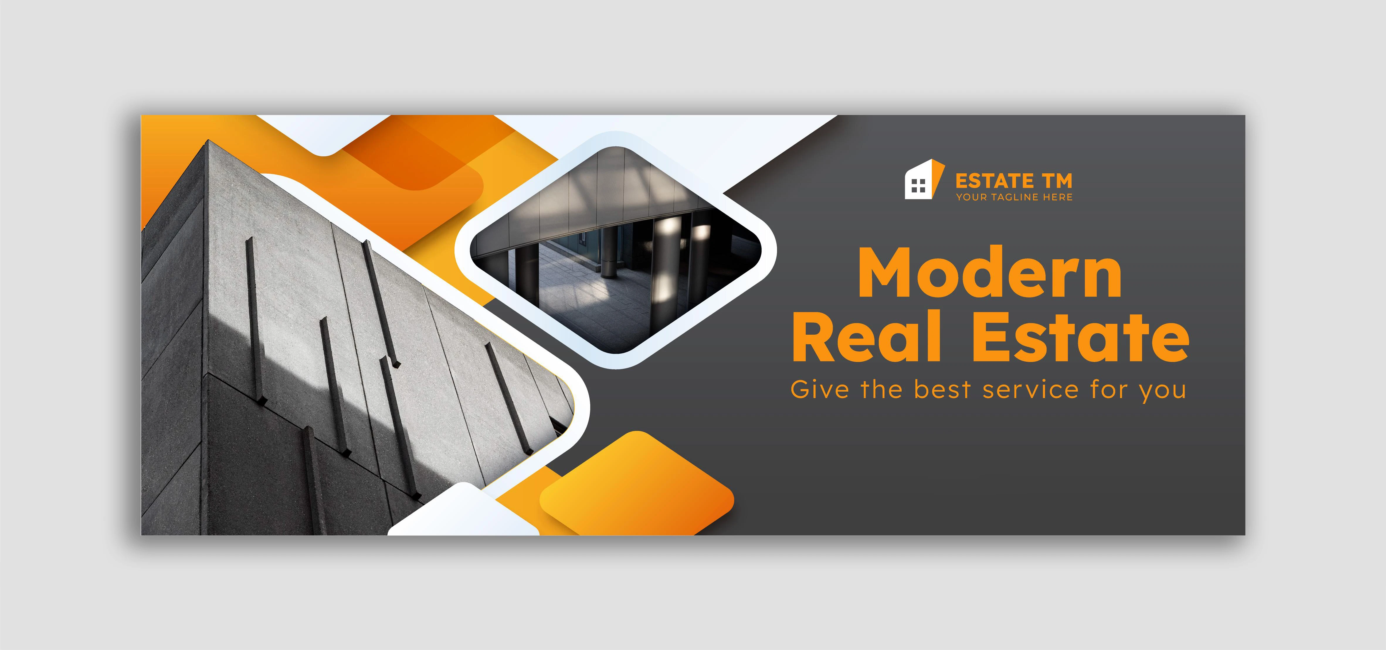 Modern Real Estate Furniture Banner Design