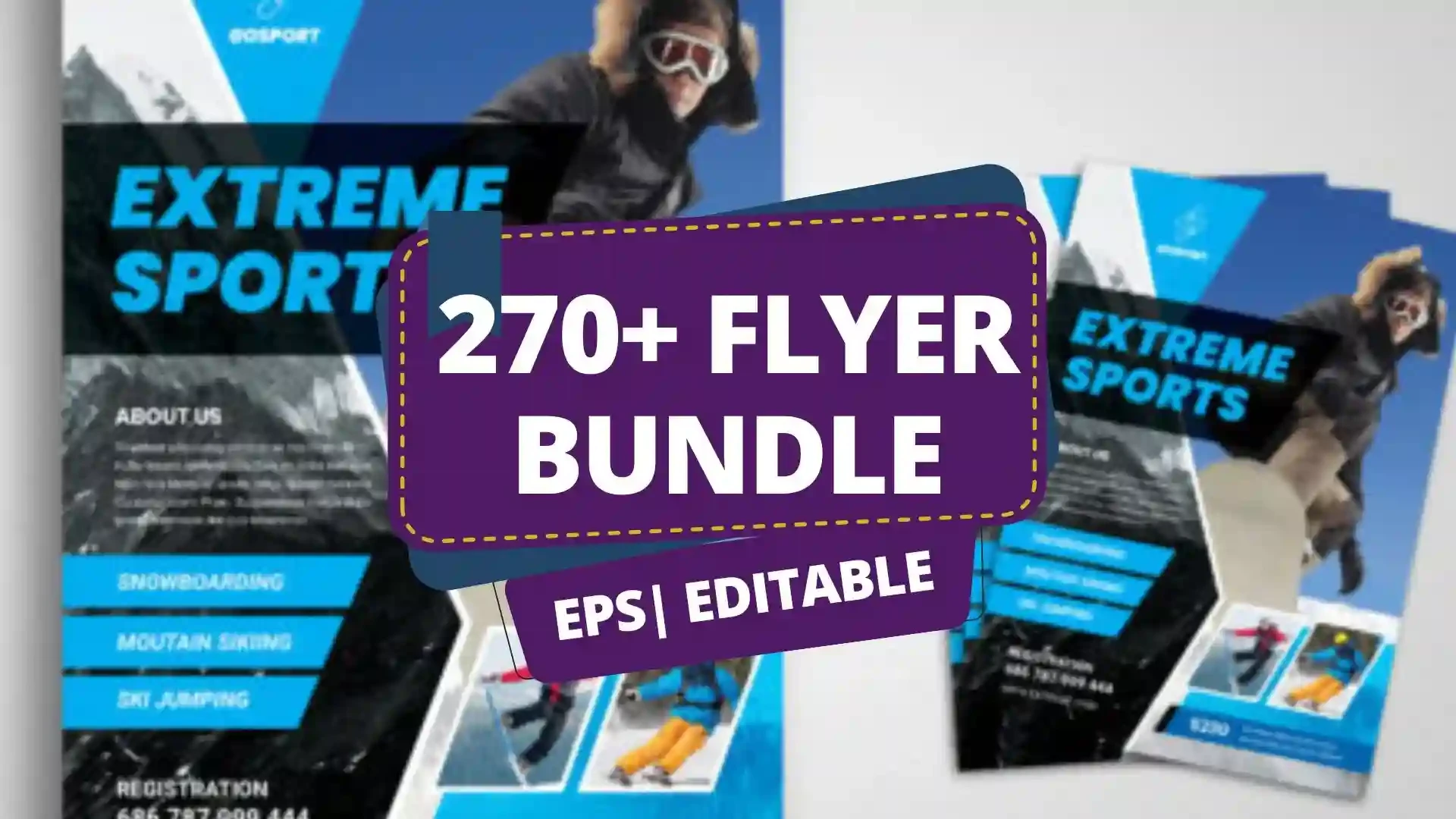270+ Premium Flyer Bundle