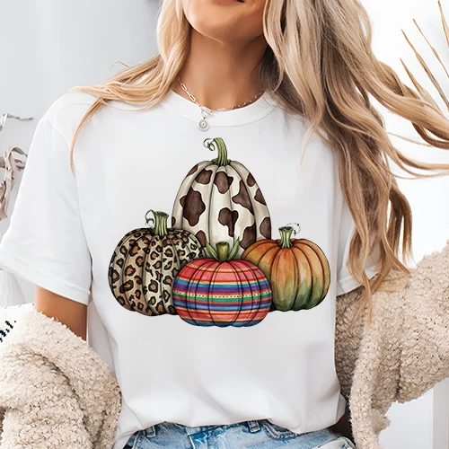 Leopard Pumpkin T Shirt Design