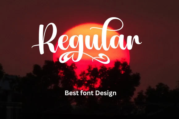 Regular Font | Clean & Versatile Typeface for Every Design