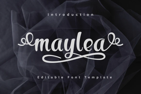Maylee Font – Elegant Handwritten Script for Invitations, Branding & Creative Pr