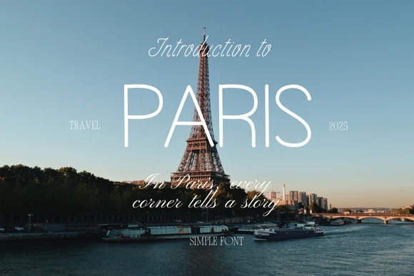 Paris Font – Chic Elegant Script for Invitations, Branding & Fashion Projects