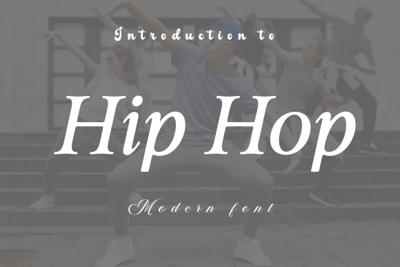 Hip Pop PNG – Trendy Urban Graphic for Streetwear, Social Media & Creative Proje