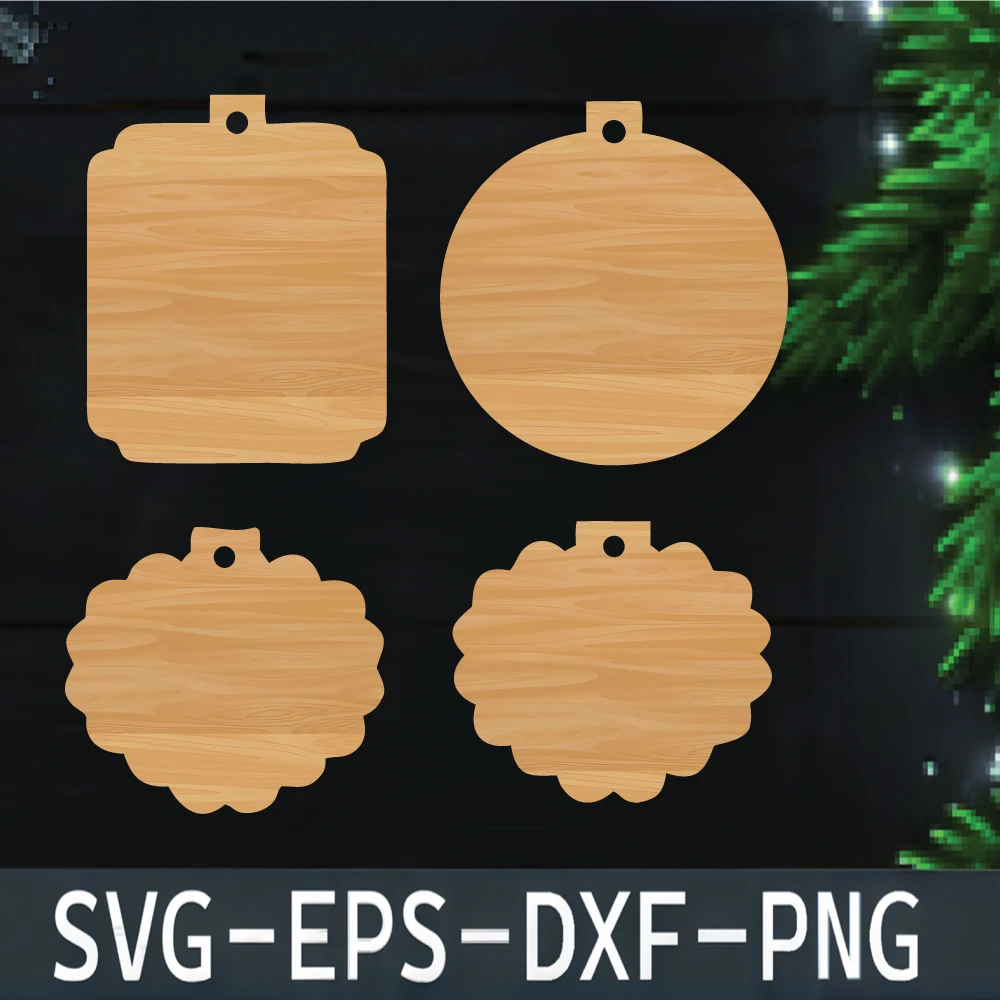 Laser Cut Gift Tag Bundle