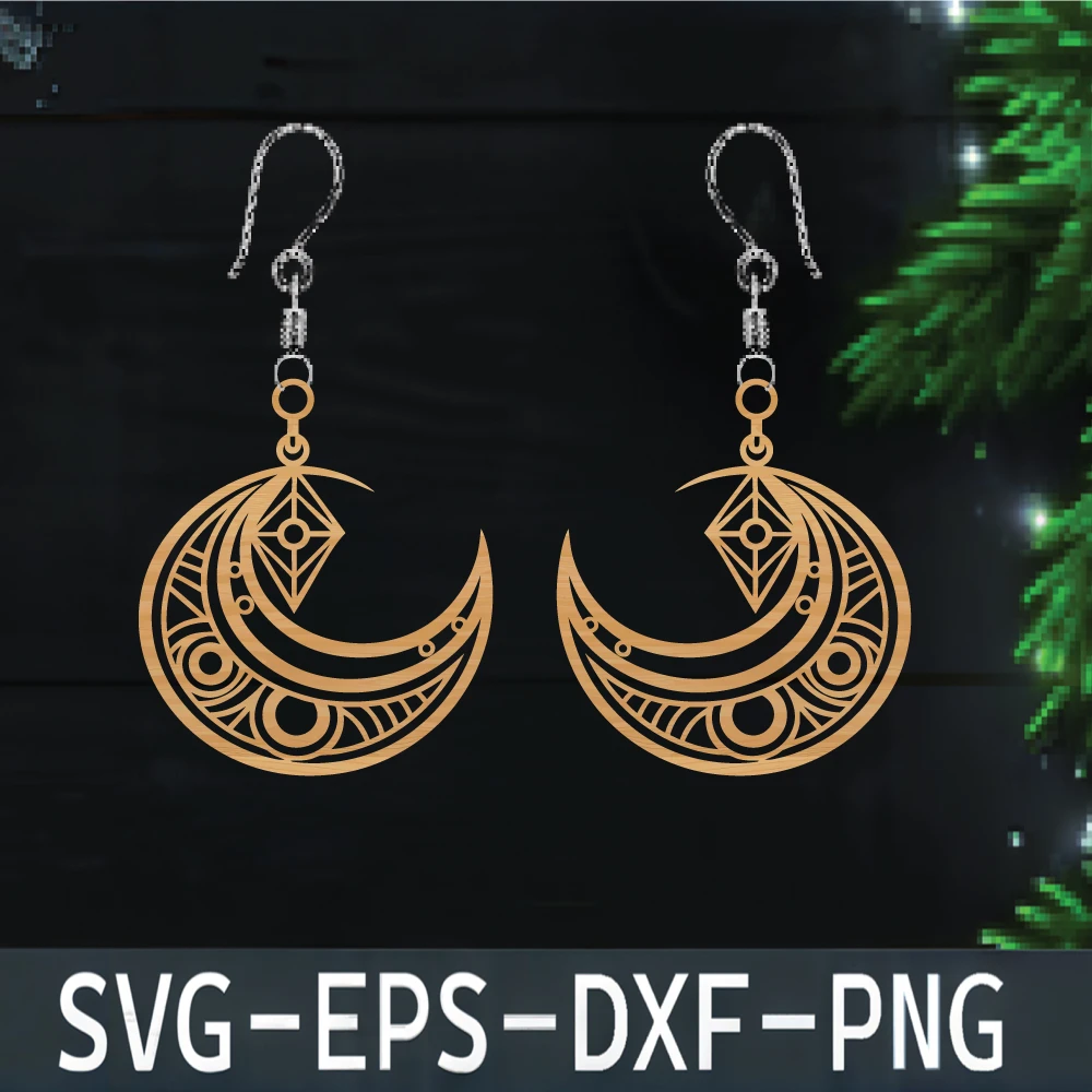 creston Moon laser cut design