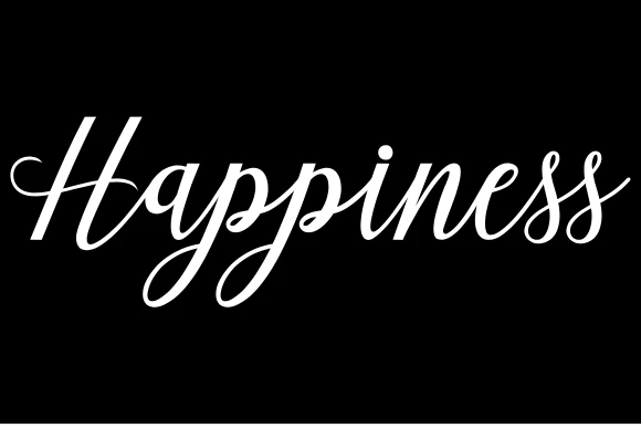 Happiness Font | Cheerful Handwritten Script for Invitations, Branding & Social 
