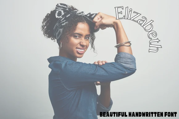 Elizabeth Fonts | Elegant Classic Calligraphy Script for Invitations, Branding &