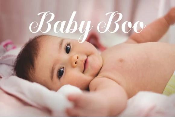 Baby Boo Fonts | Cute Playful Handwritten Script for Baby Showers, Kids’ Brandin