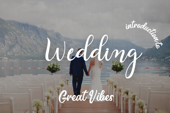 Wedding Fonts | Elegant Calligraphy & Script Typeface Collection for Invitations