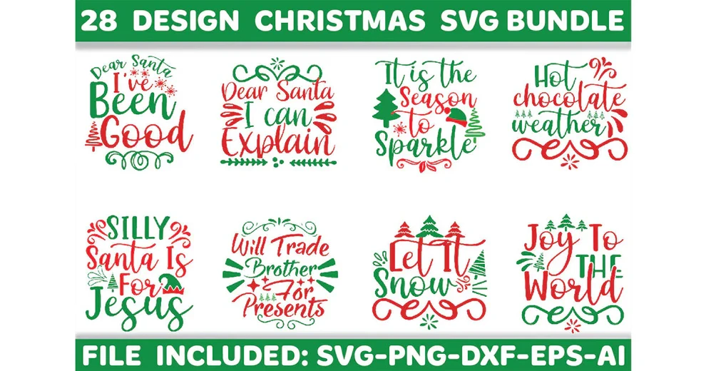 Christmas SVG Bundle