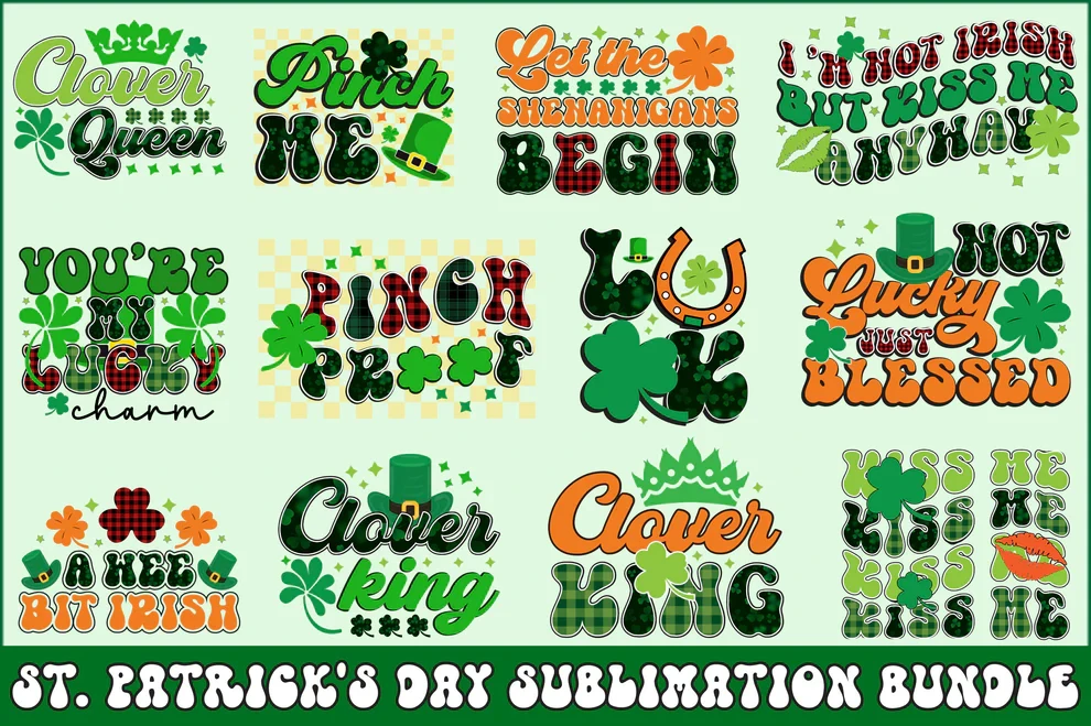 Retro St Patrick's Day Bundle